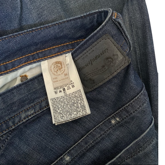 DIESEL / MEN JEANS / THAVAR / 36X32 / WASH 0842N / SLIM SKINNY - Picture 6 of 6